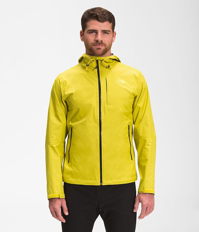 Chubasquero The North Face Hombre Alta Vista - Colombia HBXJFR754 - Amarillo